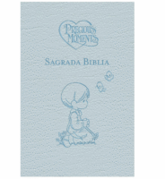 Biblia Católica Preciosos Momentos Azul Celeste